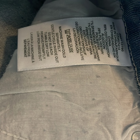 True Religion Light Blue Denim Shorts NWT - Picture 7 of 7